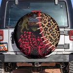 Leopard and Lion Malawi Spare Tire Cover Unity and Freedom