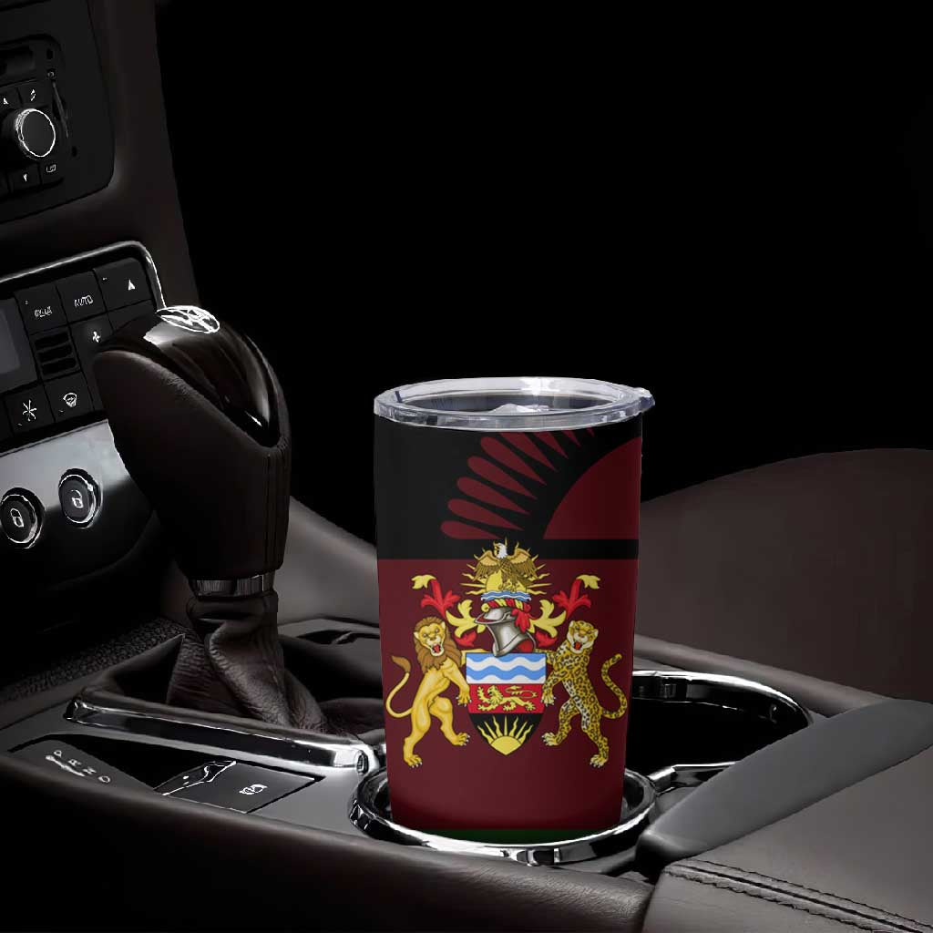 Leopard and Lion Malawi Tumbler Cup Unity and Freedom