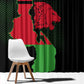 Malawi Lion Map Flag Window Curtain Wildlife Fusion Design