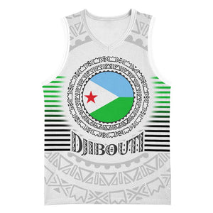 African Tribal Djibouti Roots Basketball Jersey Urban Streetwear TS04