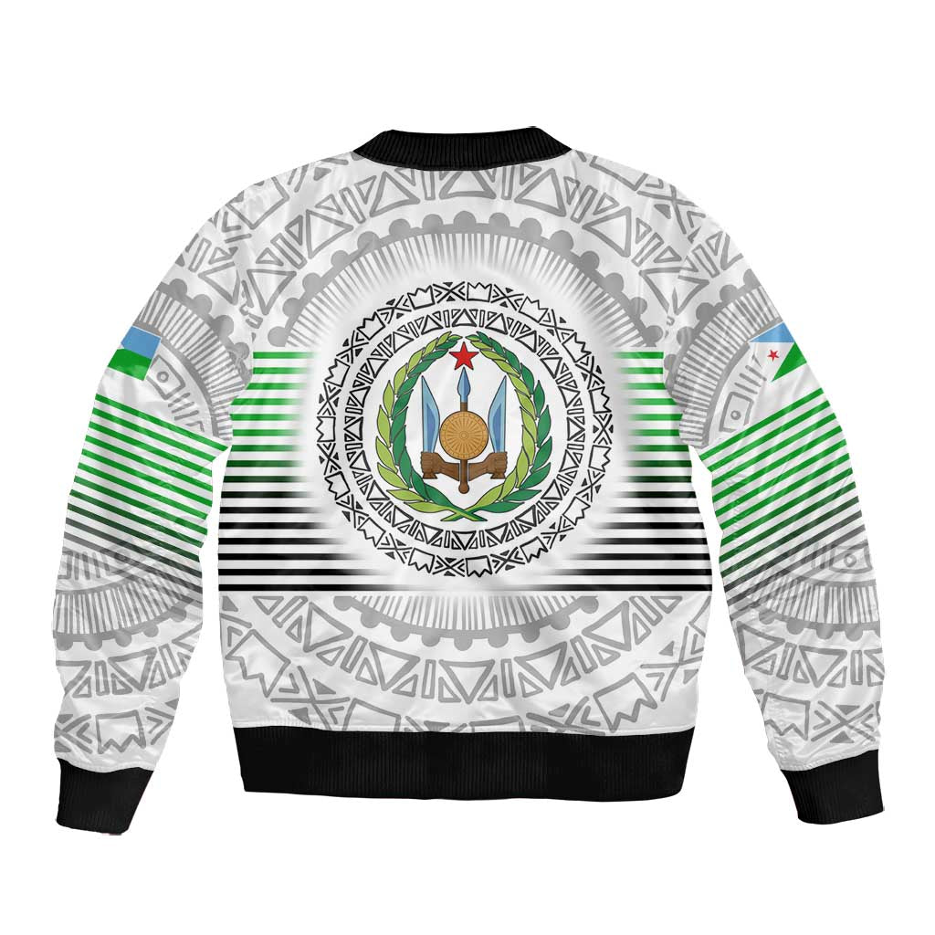 African Tribal Djibouti Roots Bomber Jacket Urban Streetwear