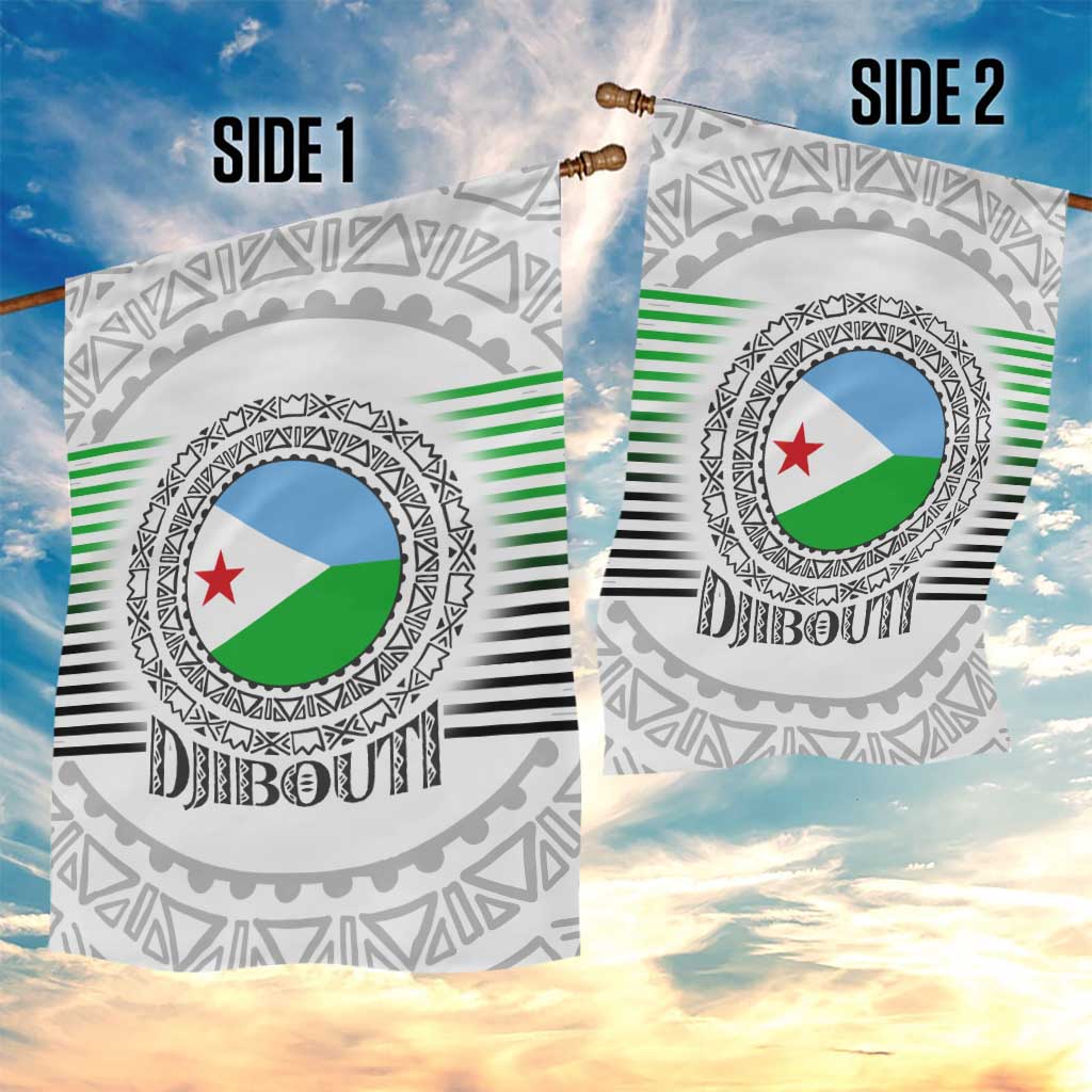 African Tribal Djibouti Roots Garden Flag Urban Streetwear