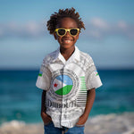 African Tribal Djibouti Roots Kid Hawaiian Shirt Urban Streetwear