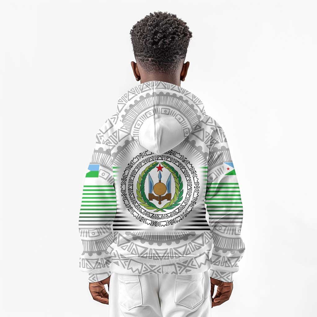 African Tribal Djibouti Roots Kid Hoodie Urban Streetwear