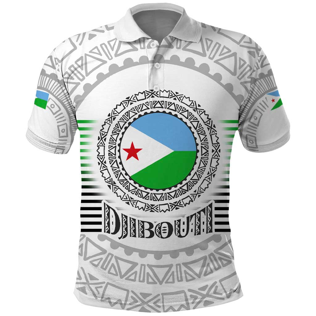 African Tribal Djibouti Roots Polo Shirt Urban Streetwear