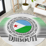 African Tribal Djibouti Roots Round Carpet Urban Streetwear