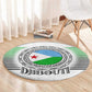 African Tribal Djibouti Roots Round Carpet Urban Streetwear