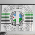 African Tribal Djibouti Roots Window Curtain Urban Streetwear