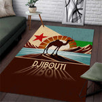 Djibouti Camel Area Rug Where Desert Meets Sea and Heritage Stands Tall