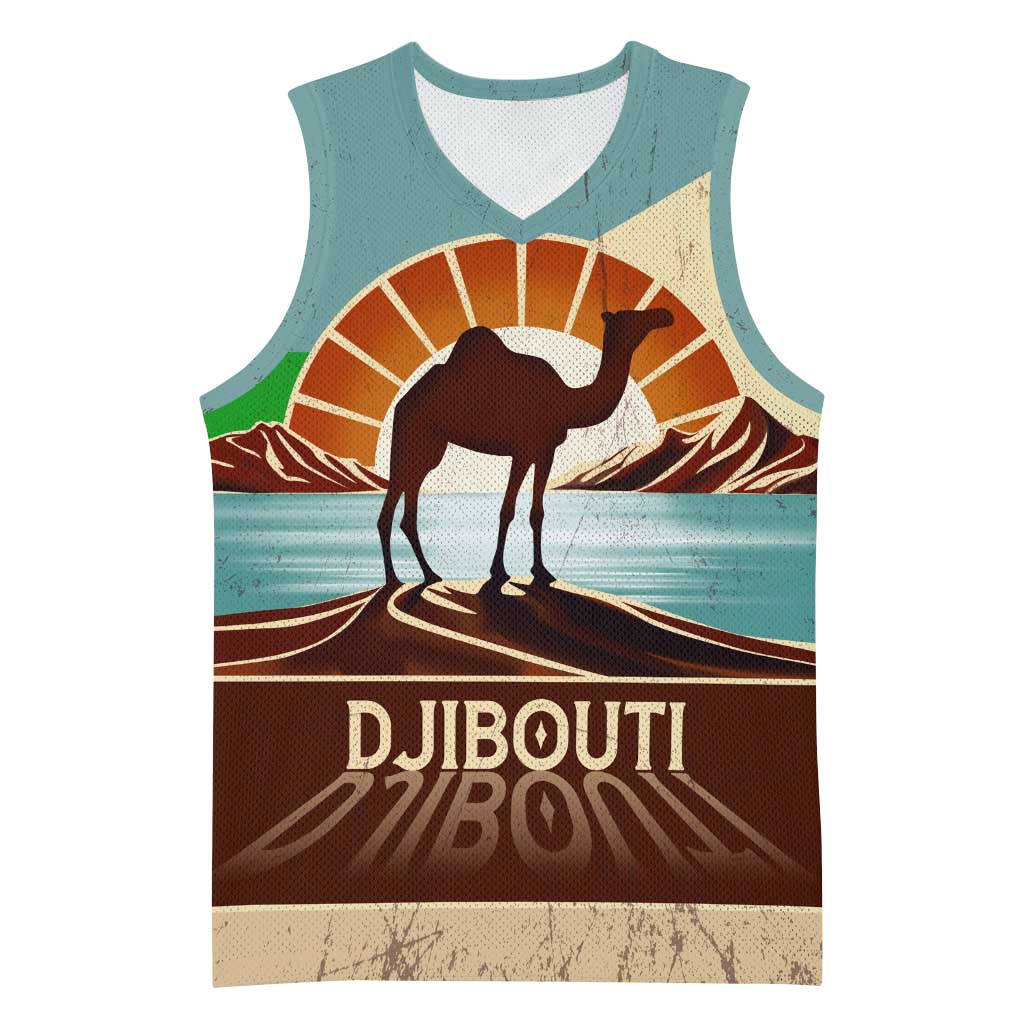 Djibouti Camel Basketball Jersey Where Desert Meets Sea and Heritage Stands Tall TS04