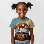 Djibouti Camel Kid T shirt Where Desert Meets Sea and Heritage Stands Tall