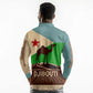 Djibouti Camel Long Sleeve Polo Shirt Where Desert Meets Sea and Heritage Stands Tall