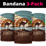 Djibouti Camel Neck Gaiter Where Desert Meets Sea and Heritage Stands Tall TS04