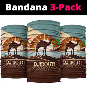 Djibouti Camel Neck Gaiter Where Desert Meets Sea and Heritage Stands Tall TS04