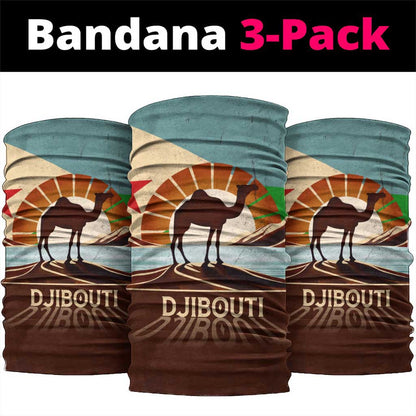 Djibouti Camel Neck Gaiter Where Desert Meets Sea and Heritage Stands Tall TS04