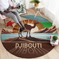 Djibouti Camel Round Carpet Where Desert Meets Sea and Heritage Stands Tall