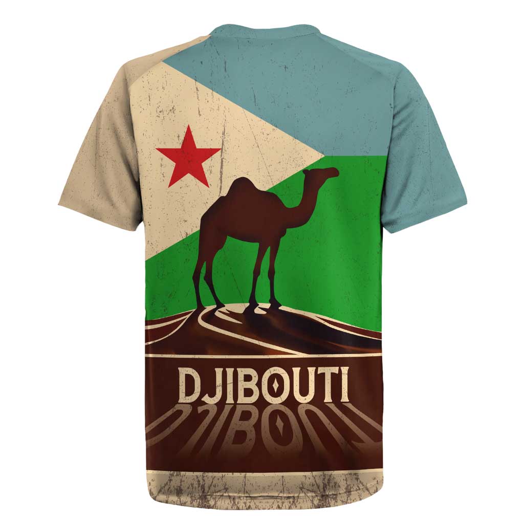 Djibouti Camel Rugby Jersey Where Desert Meets Sea and Heritage Stands Tall