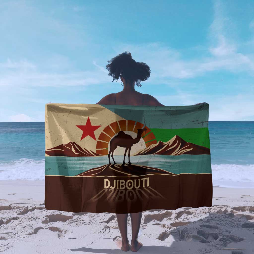 Djibouti Camel Sarong Where Desert Meets Sea and Heritage Stands Tall