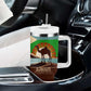 Djibouti Camel Tumbler With Handle Where Desert Meets Sea and Heritage Stands Tall
