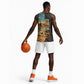 Djibouti Desert Basketball Jersey Camel Riders and African Pattern TS04