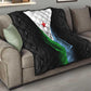 Djibouti Africa Quilt Tribal Geometry Meets National Colors and Red Star Boldness