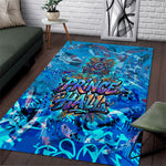 Prince Hall Freemasonry Area Rug Compasses Masonic Art - Urban Graffiti Style