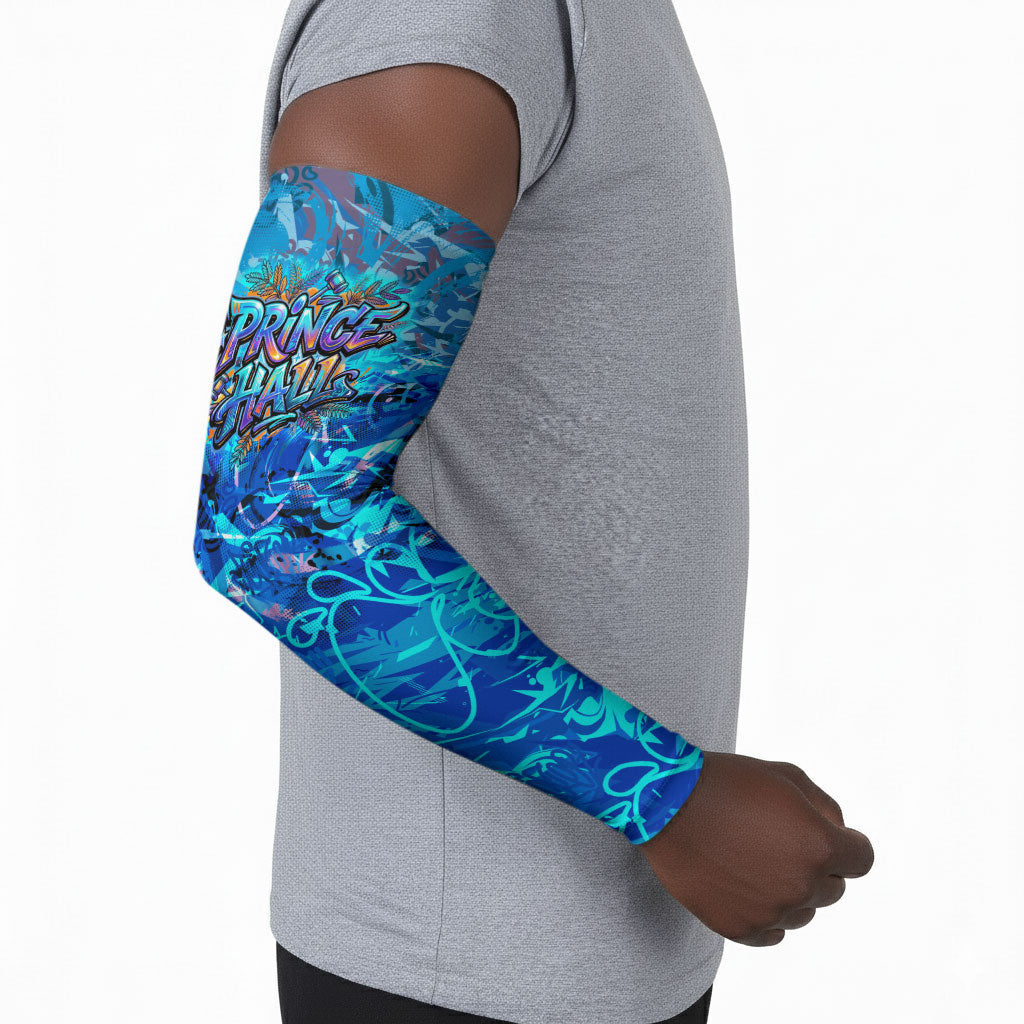 Prince Hall Freemasonry Arm Sleeves Compasses Masonic Art - Urban Graffiti Style