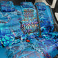 Prince Hall Freemasonry Back Car Seat Cover Compasses Masonic Art - Urban Graffiti Style