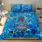 Prince Hall Freemasonry Bedding Set Compasses Masonic Art - Urban Graffiti Style