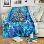 Prince Hall Freemasonry Blanket Compasses Masonic Art - Urban Graffiti Style