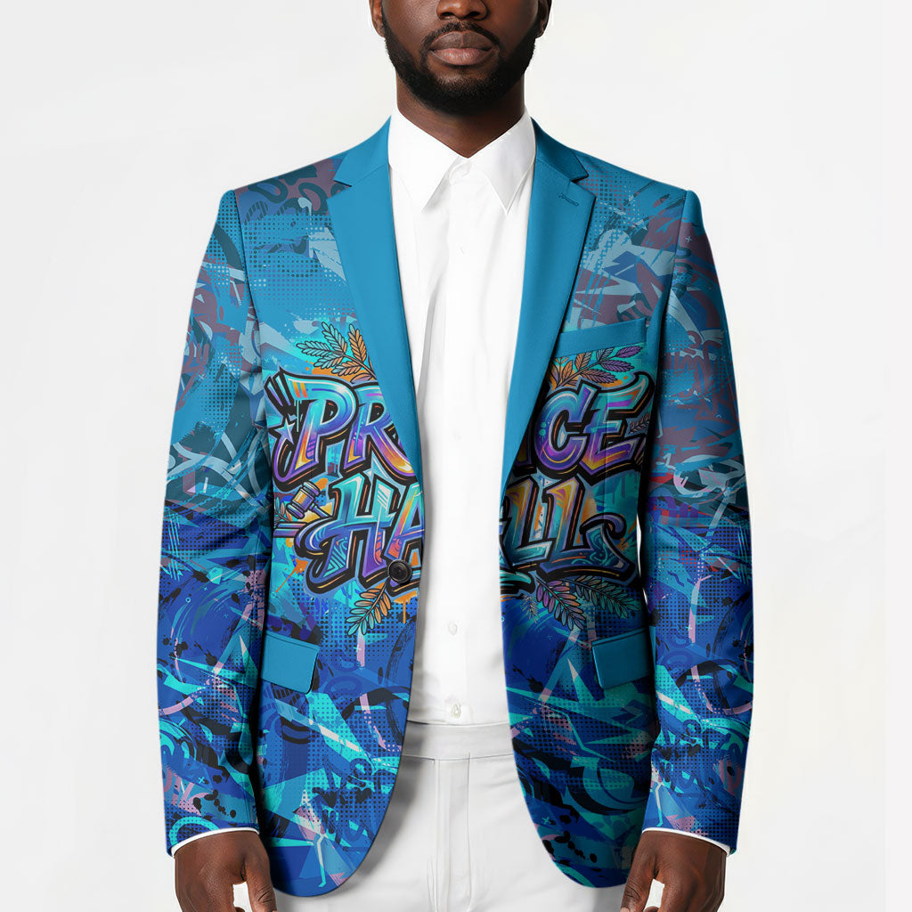 Prince Hall Freemasonry Blazer Compasses Masonic Art - Urban Graffiti Style