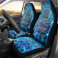 Prince Hall Freemasonry Car Seat Cover Compasses Masonic Art - Urban Graffiti Style