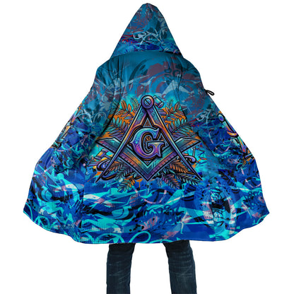 Prince Hall Freemasonry Cloak Compasses Masonic Art - Urban Graffiti Style