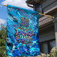 Prince Hall Freemasonry Garden Flag Compasses Masonic Art - Urban Graffiti Style