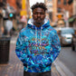 Prince Hall Freemasonry Hoodie Compasses Masonic Art - Urban Graffiti Style