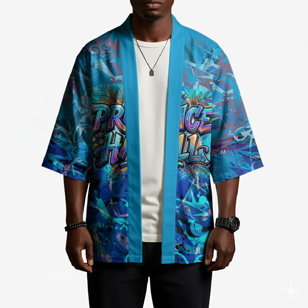 Prince Hall Freemasonry Kimono Compasses Masonic Art - Urban Graffiti Style
