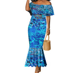 Prince Hall Freemasonry Mermaid Dress Compasses Masonic Art - Urban Graffiti Style