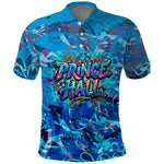 Prince Hall Freemasonry Polo Shirt Compasses Masonic Art - Urban Graffiti Style