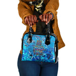 Prince Hall Freemasonry Shoulder Handbag Compasses Masonic Art - Urban Graffiti Style