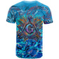 Prince Hall Freemasonry T shirt Compasses Masonic Art - Urban Graffiti Style