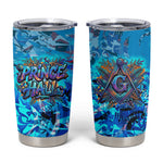 Prince Hall Freemasonry Tumbler Cup Compasses Masonic Art - Urban Graffiti Style