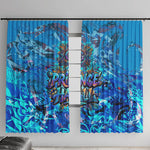 Prince Hall Freemasonry Window Curtain Compasses Masonic Art - Urban Graffiti Style