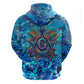 Prince Hall Freemasonry Zip Hoodie Compasses Masonic Art - Urban Graffiti Style