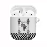Prince Hall Affiliated Freemasonry AirPods Case Classic Masonic Pillars Boaz Jachin Checkerboard Africa Map