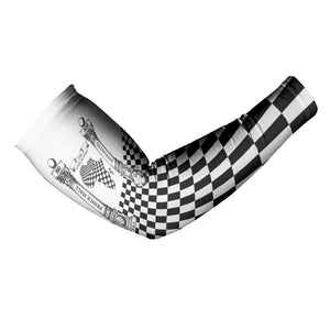 Prince Hall Affiliated Freemasonry Arm Sleeves Classic Masonic Pillars Boaz Jachin Checkerboard Africa Map