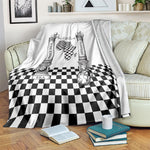 Prince Hall Affiliated Freemasonry Blanket Classic Masonic Pillars Boaz Jachin Checkerboard Africa Map