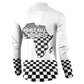 Prince Hall Affiliated Freemasonry Button Sweatshirt Classic Masonic Pillars Boaz Jachin Checkerboard Africa Map