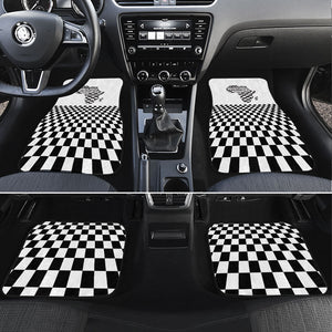 Prince Hall Affiliated Freemasonry Car Mats Classic Masonic Pillars Boaz Jachin Checkerboard Africa Map