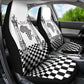 Prince Hall Affiliated Freemasonry Car Seat Cover Classic Masonic Pillars Boaz Jachin Checkerboard Africa Map