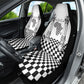 Prince Hall Affiliated Freemasonry Car Seat Cover Classic Masonic Pillars Boaz Jachin Checkerboard Africa Map
